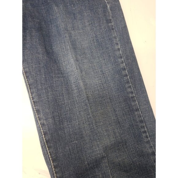 Lee Sinfully Soft Jeans Women’s Straight Leg Mid Rise Denim Blue Jeans 8 Medium - Picture 7 of 16